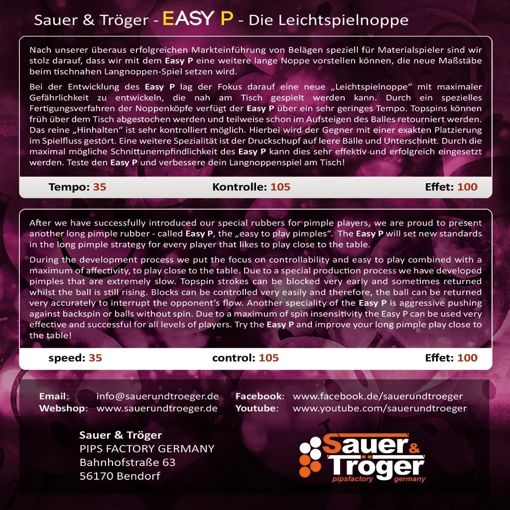 Goma Sauer & Tröger Easy P.