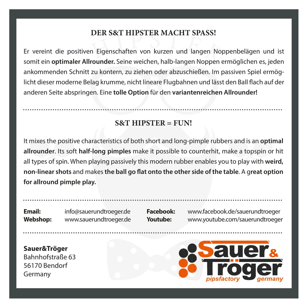 Goma Sauer & Tröger Hipster