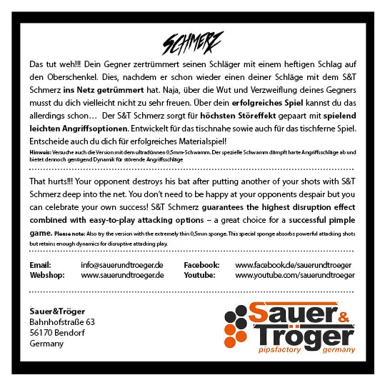 Goma Sauer & Tröger Schmerz
