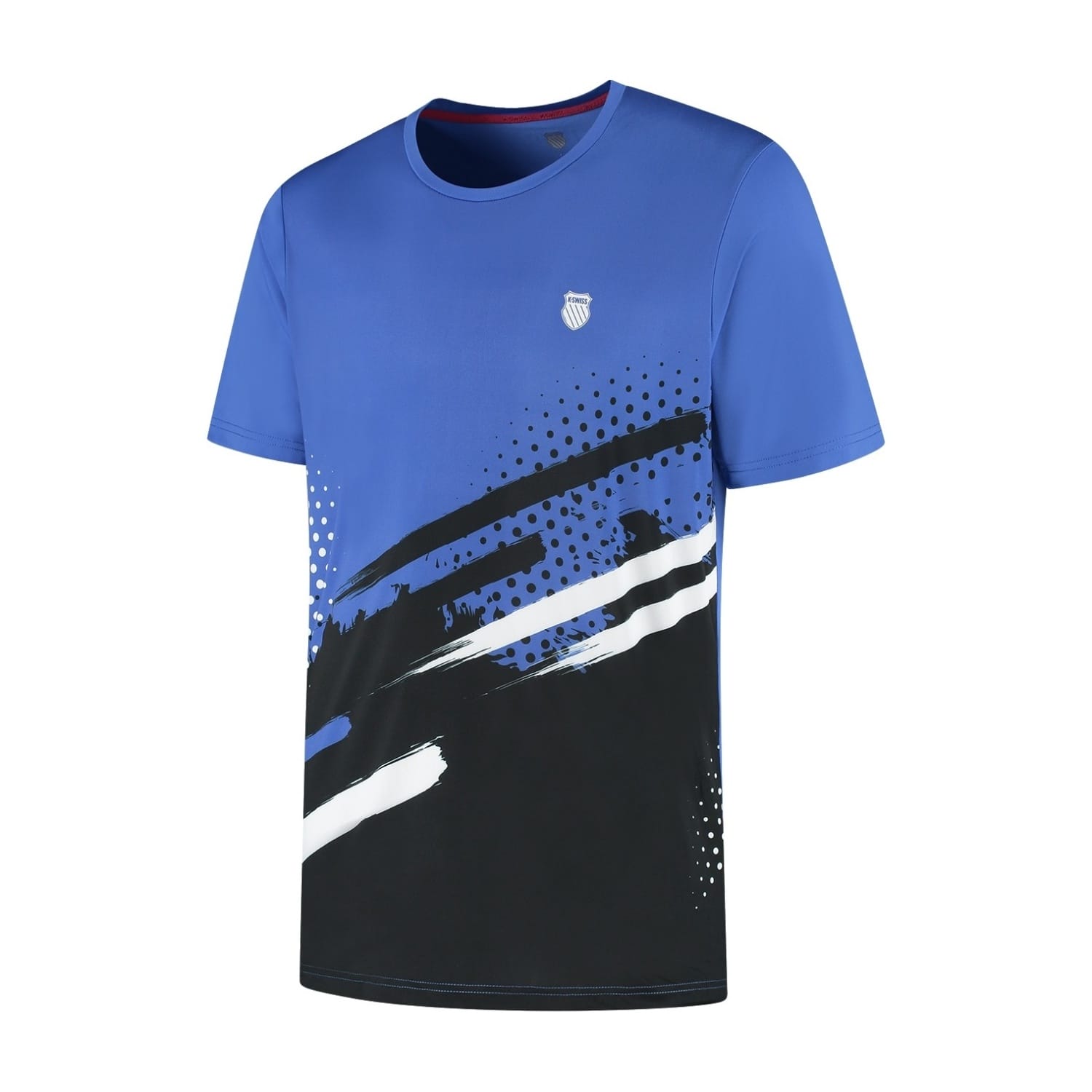 CAMISETA KS AP HYPERCOURT PRINT CREW STRIPE