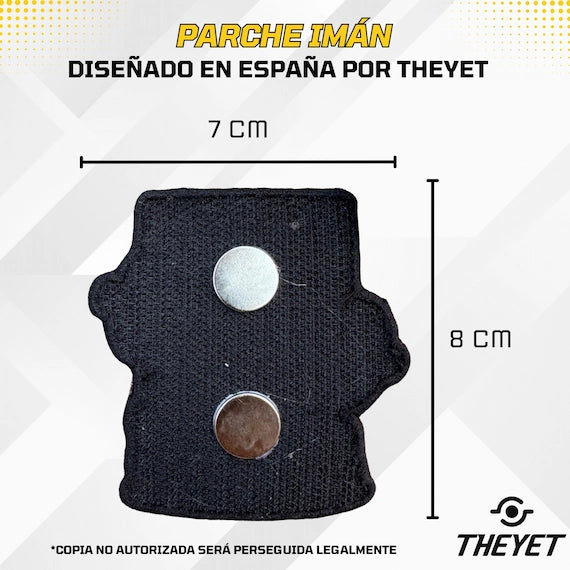 Parche Imán Come Reps