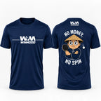 Camiseta divertida WinMood No Money no Spin