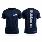 CAMISETA WINMOOD THE PROCESS IS THE WIN AZUL OSCURO