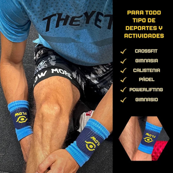 Muñequera Algodón Flow