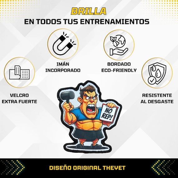 Parche Imán No Rep