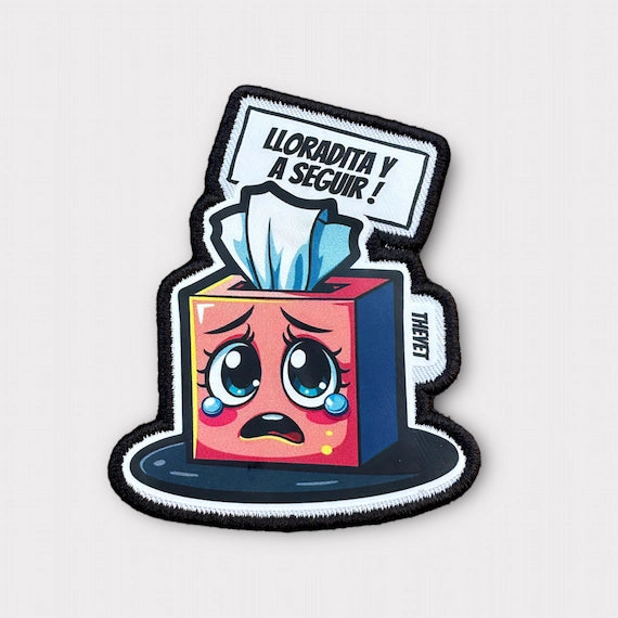 Parche Imán Una Lloradita y a Seguir