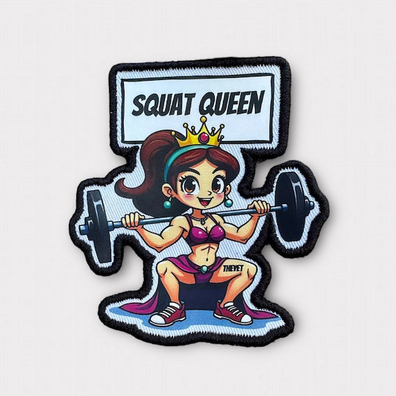 Parche Imán Squat Queen