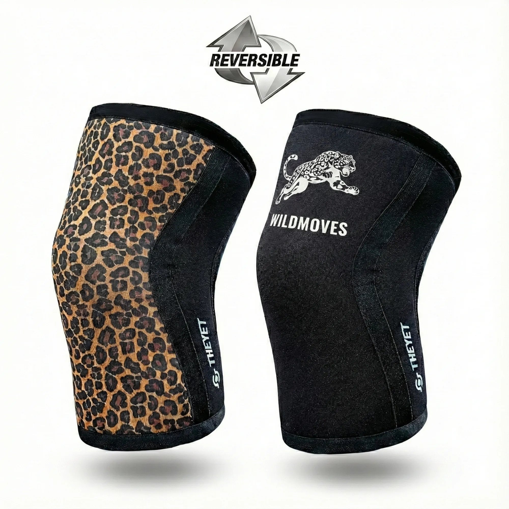 Rodilleras Reversibles WildMoves Leopard 7mm