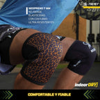 Rodilleras Reversibles WildMoves Leopard 7mm