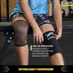 Rodilleras Reversibles WildMoves Leopard 7mm