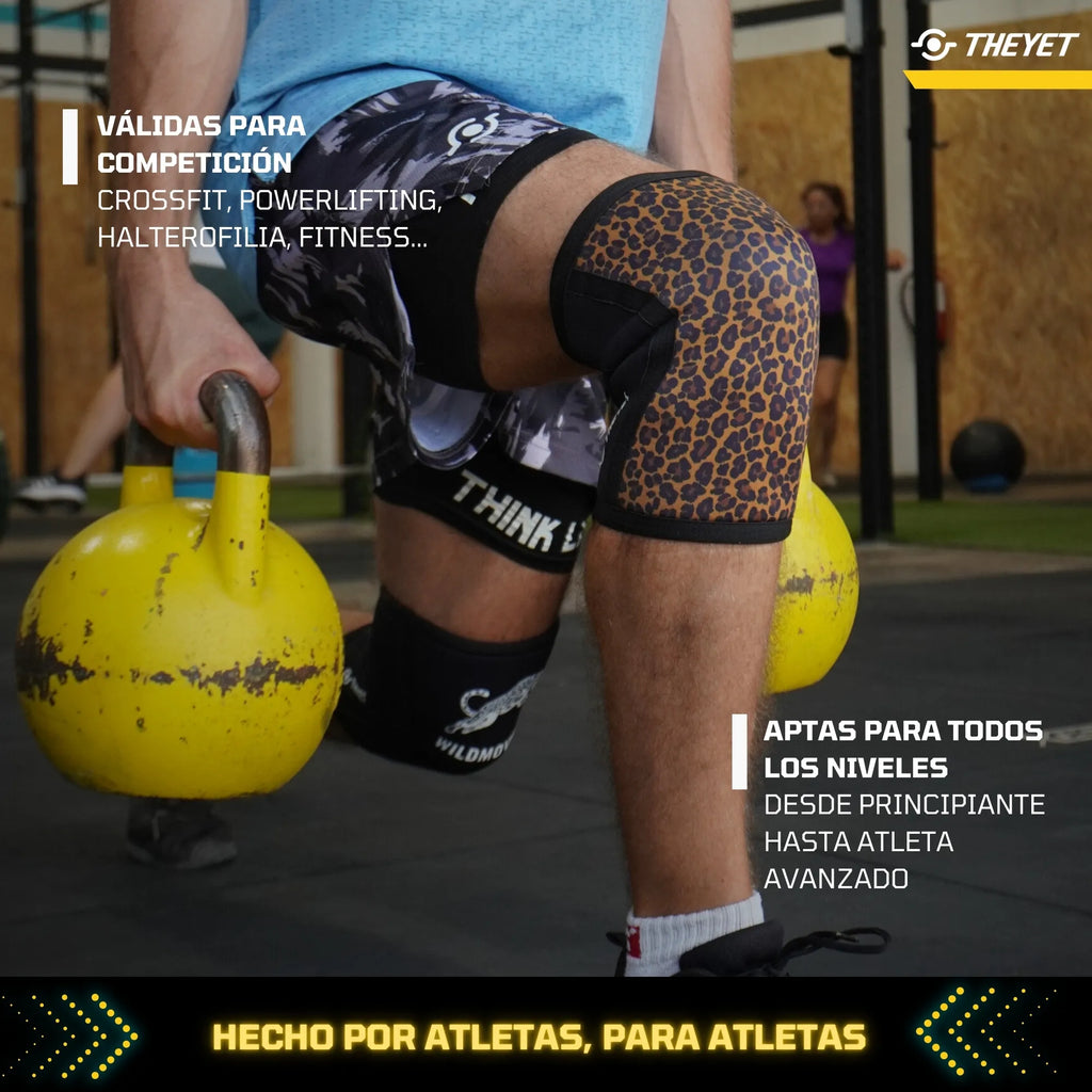 Rodilleras Reversibles WildMoves Leopard 7mm