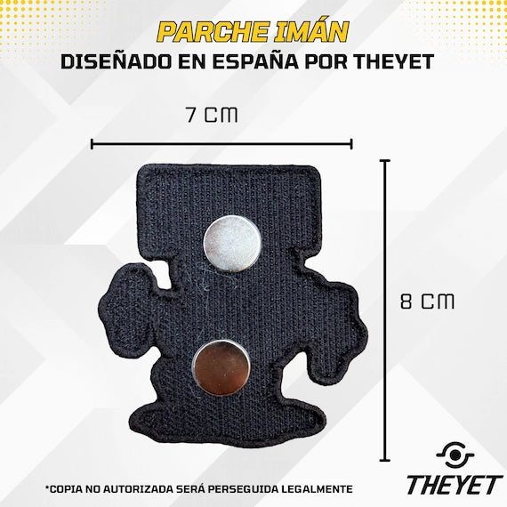 Parche Imán Squat Queen