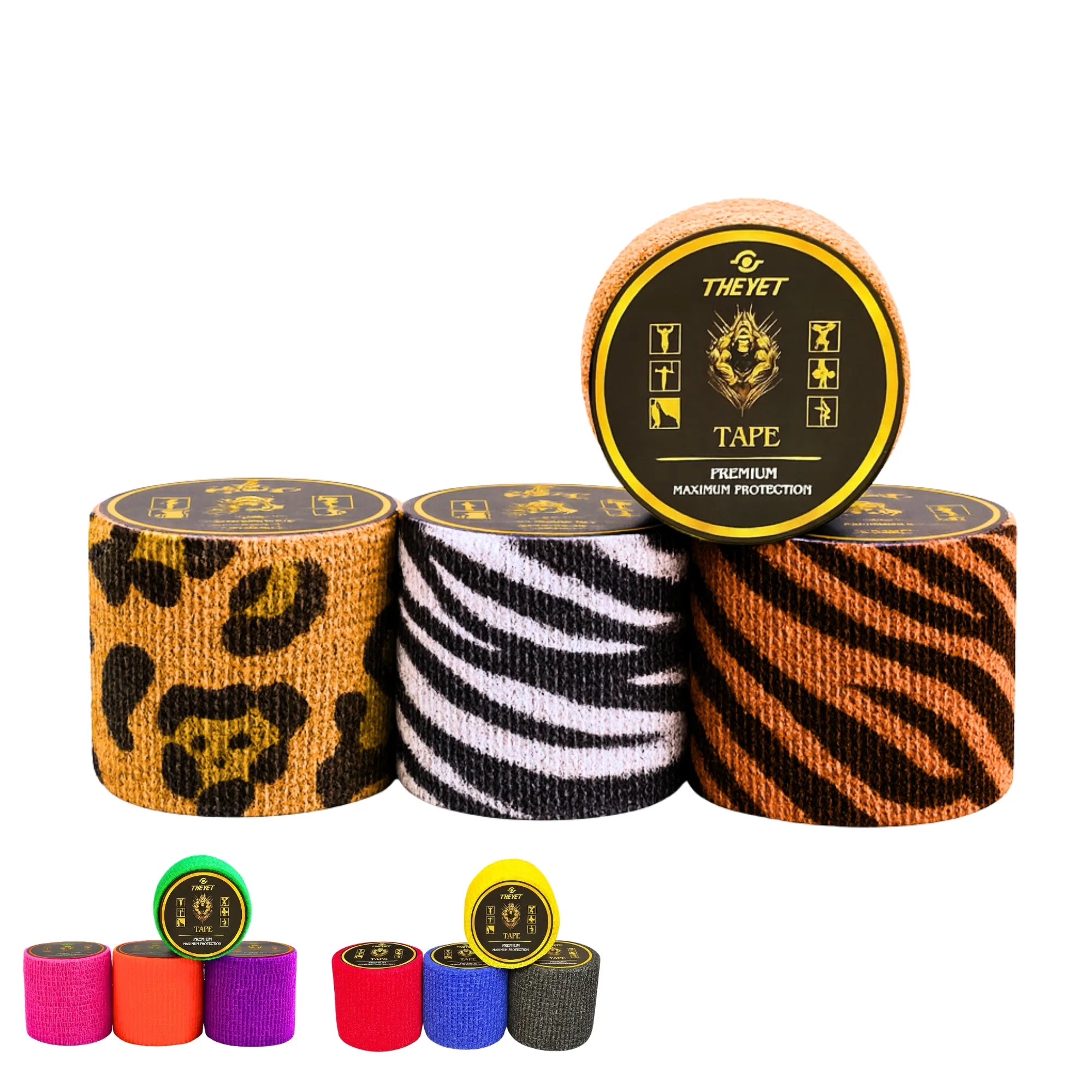 Tape 4 Pack Animal Print