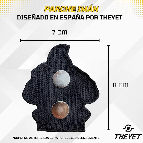 Parche Imán Train Like a Warrior