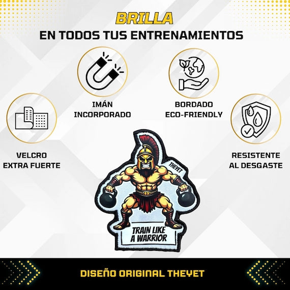 Parche Imán Train Like a Warrior